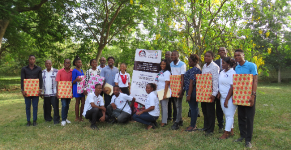 Cérémonie de clôture par AFM des activités liées au projet " Appui à l'autonomisation sociale et économique des jeunes femmes dans quatre communes du Nord d’Haïti